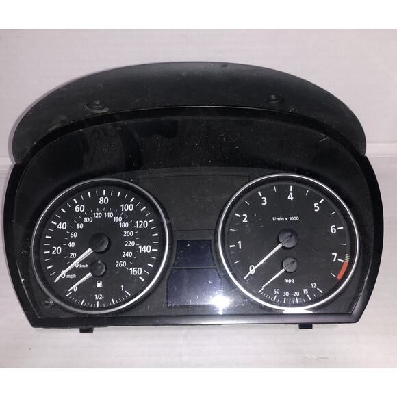 2006 BMW 323i MPH Speedometer Instrument Gauge Cluster Unit Model Number 9110213 - Picture 1 of 5